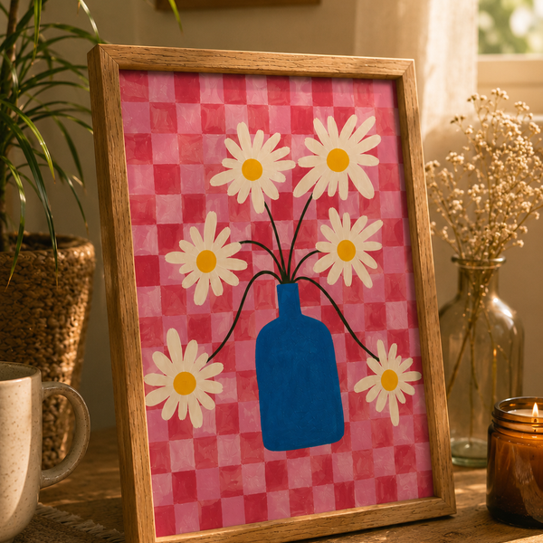 Daisy Daydream Hand-Painted Wall Art