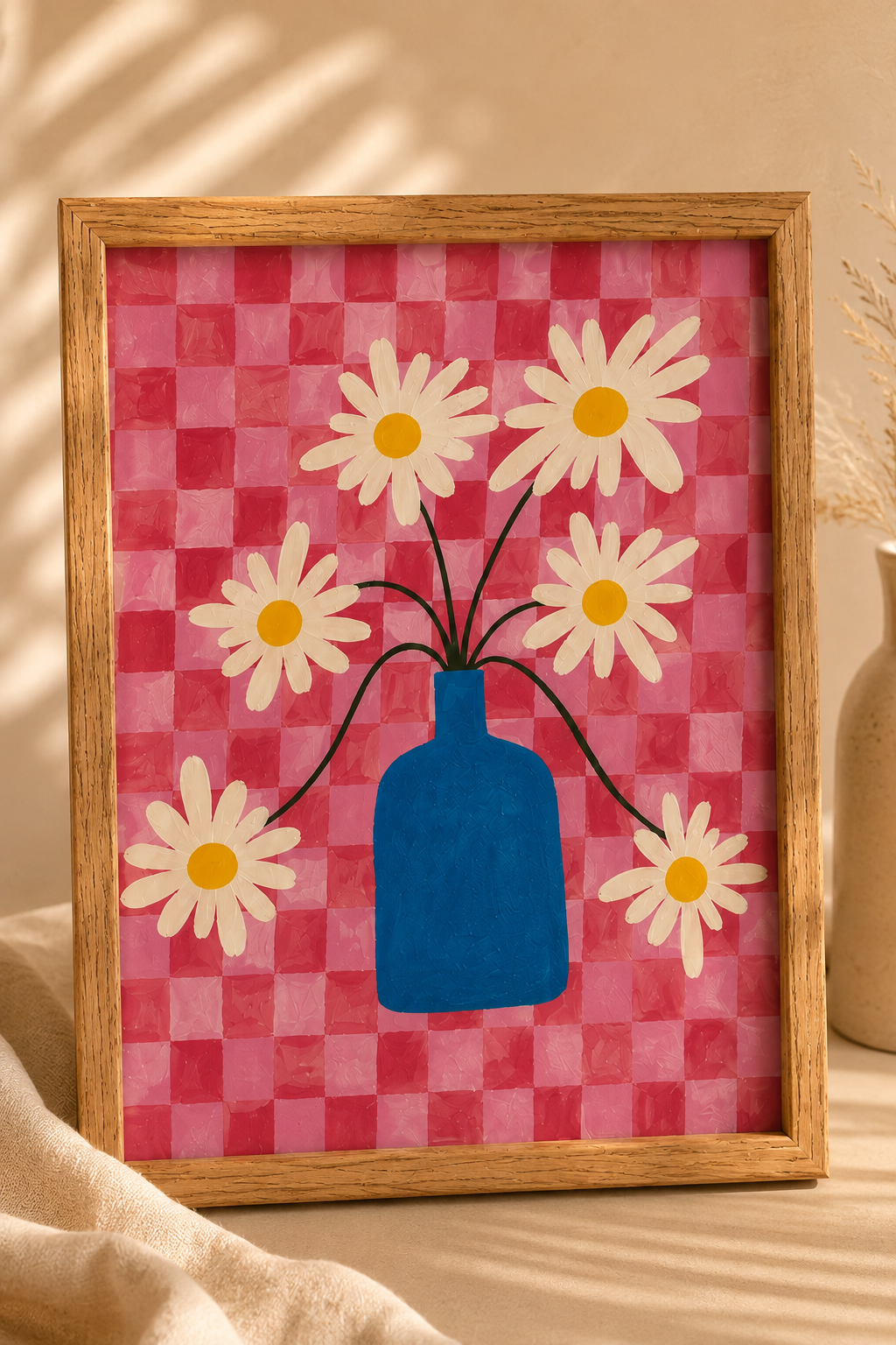 Daisy Daydream Hand-Painted Wall Art