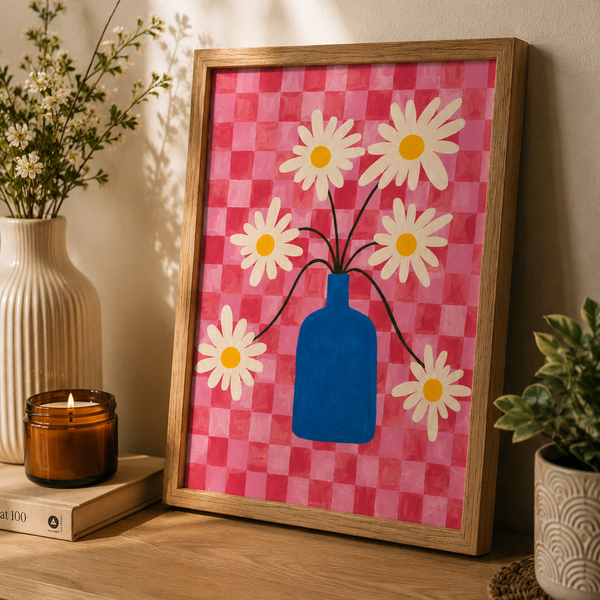 Daisy Daydream Hand-Painted Wall Art