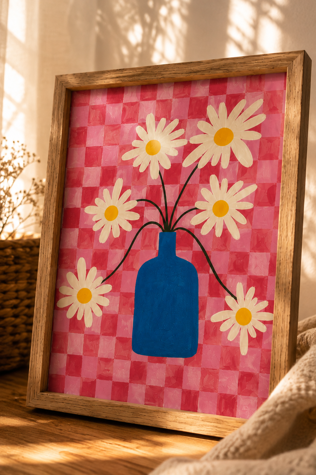 Daisy Daydream Hand-Painted Wall Art