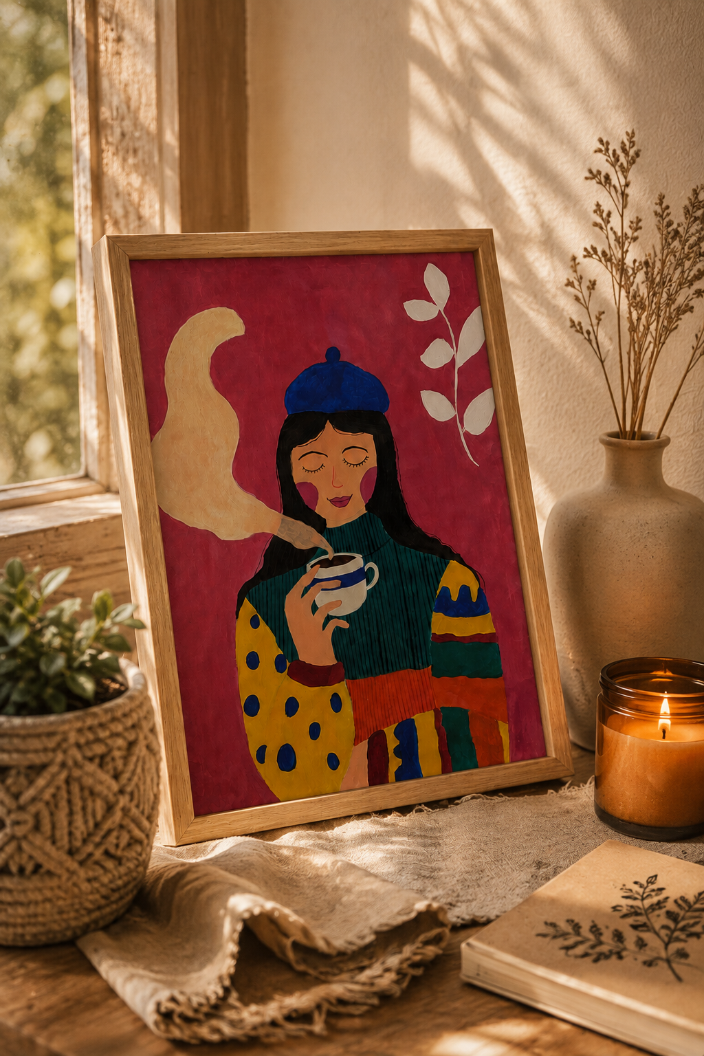 Cozy Moments Coffee Lover Wall Art