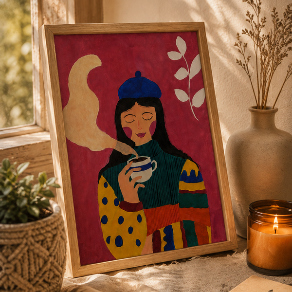 Cozy Moments Coffee Lover Wall Art