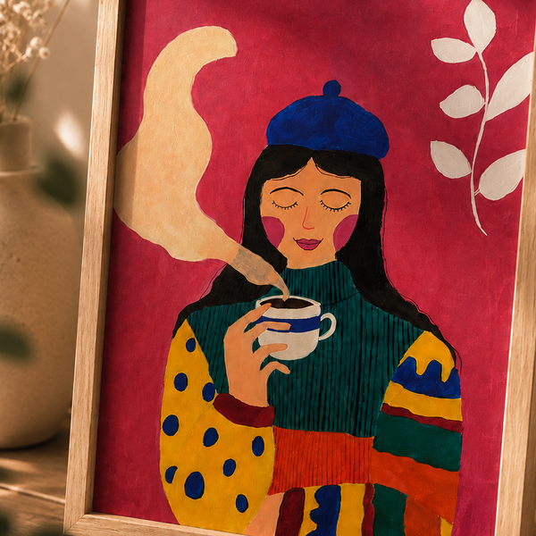 Cozy Moments Coffee Lover Wall Art