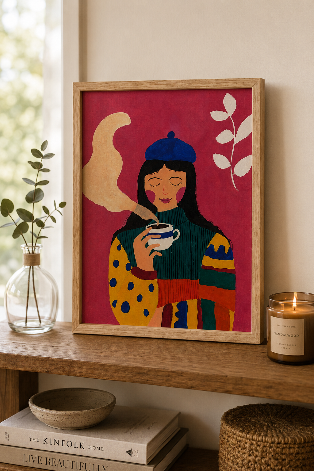 Cozy Moments Coffee Lover Wall Art