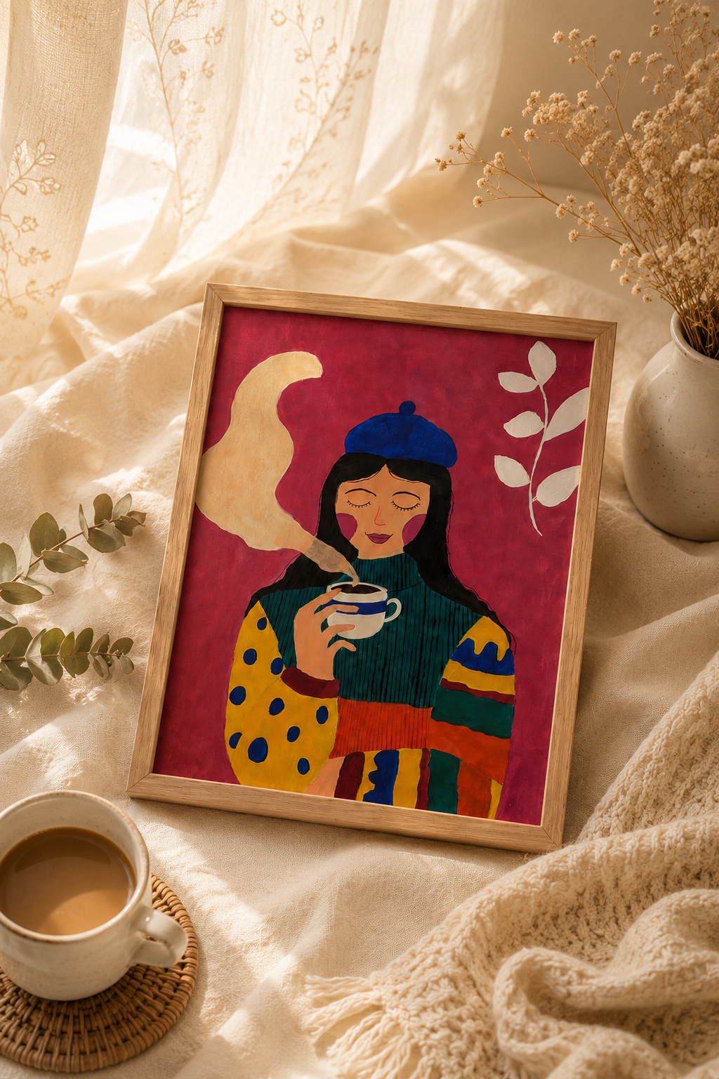 Cozy Moments Coffee Lover Wall Art