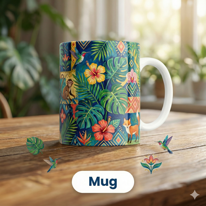 Leopard Paper Mache, Figurine | Lost in Paradise